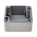 Bopla Euromas Polymas Series Polyamide Enclosure, IP65, 34 mm x 58 mm x 64 mm, Silver Lid 38101000 PK 101