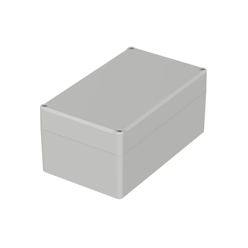 Bopla Flanged Euromas II Series ABS Enclosure Grey Lid, IP65, 92 mm x 200 mm x 120 mm 63237000 ET 237
