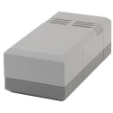 Bopla Polystyrene Enclosure IP40, Agate Grey Body Light Grey Lid, 70 mm x 200 mm x 112 mm 32207012 EG 2070 L