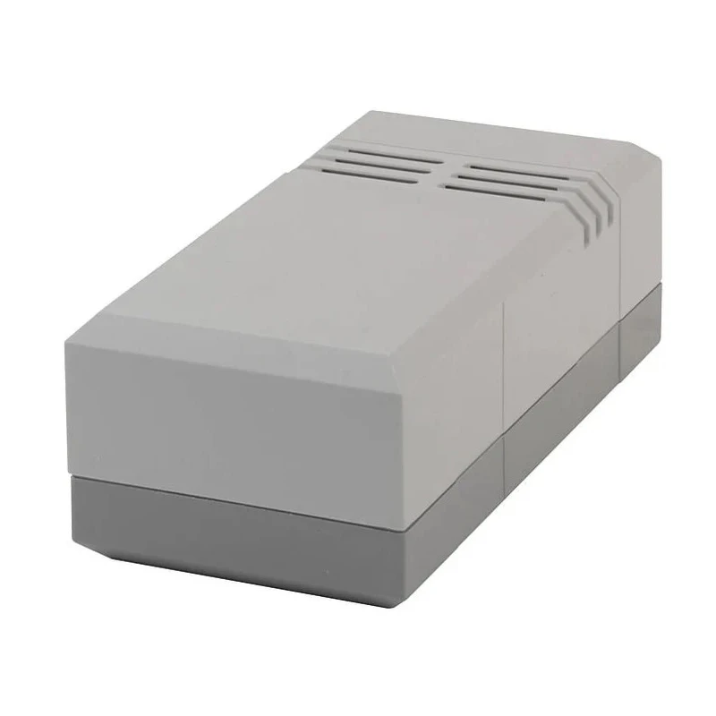 Bopla Polystyrene Enclosure IP40, Agate Grey Body Light Grey Lid, 70 mm x 200 mm x 112 mm 32207012 EG 2070 L