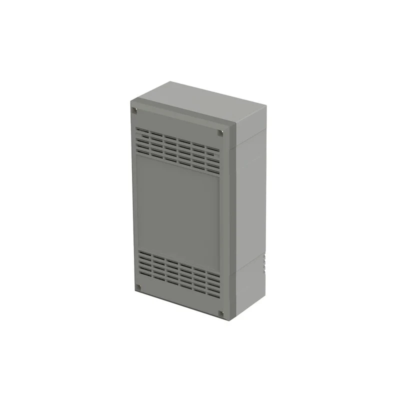 Bopla Polystyrene Enclosure IP40, Agate Grey Body Light Grey Lid, 70 mm x 200 mm x 112 mm 32207012 EG 2070 L