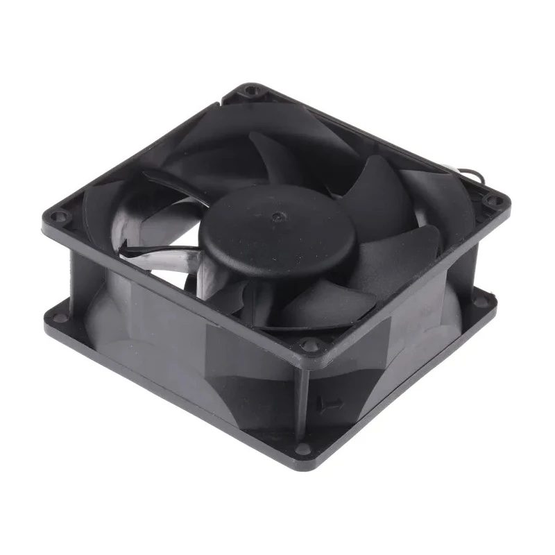 ARX CeraDyna Series 12V DC Axial Fan, 195 m³/h Air Flow, 15 W Power, 1.25 A Max Current, IP20, 92x92x38 mm 