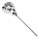 RS PRO PT100 RTD Sensor Stainless Steel Probe 6 mm Dia, 200 mm Length, 4 Wire, Class B Accuracy, IP67 Rated PT100