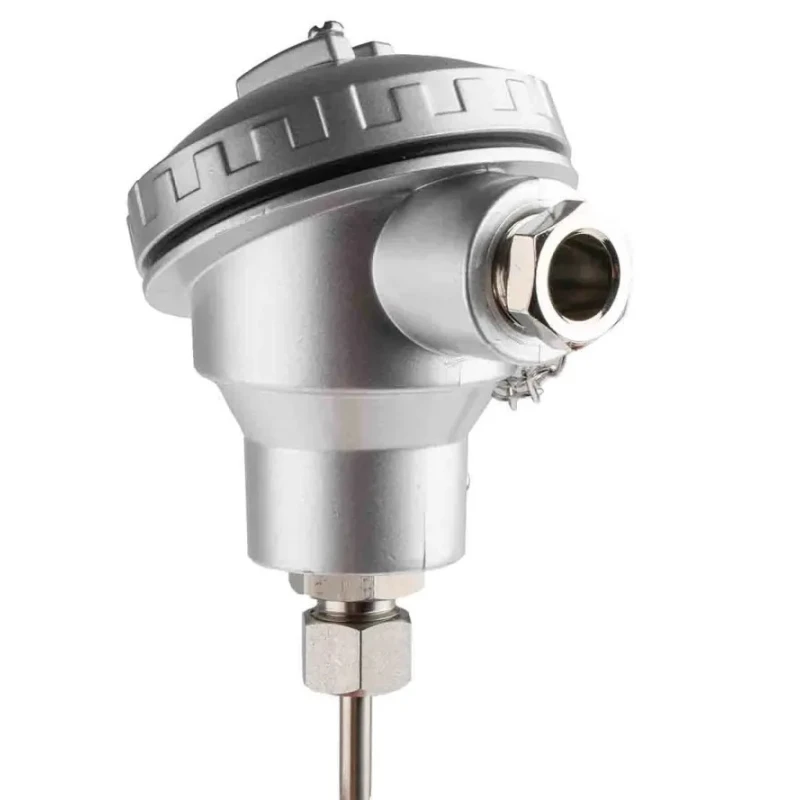 RS PRO PT100 RTD Sensor Stainless Steel Probe 6 mm Dia, 200 mm Length, 4 Wire, Class B Accuracy, IP67 Rated PT100