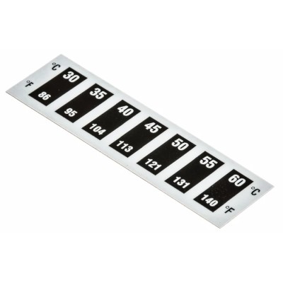 RS PRO Reversibility Temperature Sensitive Label 30 °C to 60 °C 7 Levels 286-169