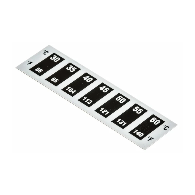 RS PRO Reversibility Temperature Sensitive Label 30 °C to 60 °C 7 Levels 286-169