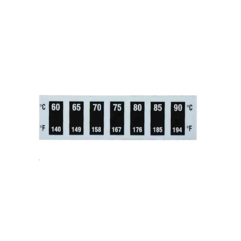 RS PRO Reversibility Temperature Sensitive Label 60 °C to 90 °C 2 Levels 10 Labels Per Product 286-175