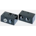 Parker LBSP series 3 Station G Manifold Base Aluminium Body Thread Size 1/8 in LBSPUB10