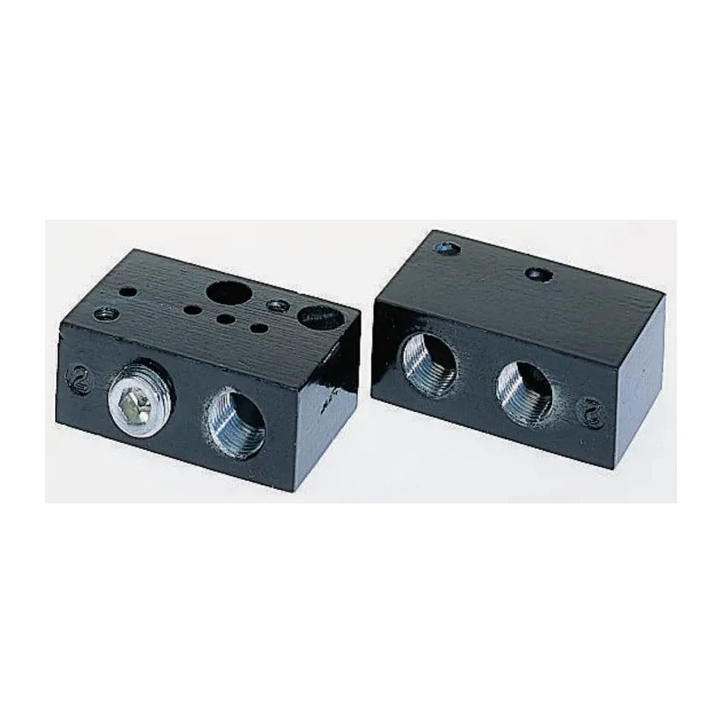 Parker LBSP series 3 Station G Manifold Base Aluminium Body Thread Size 1/8 in LBSPUB10