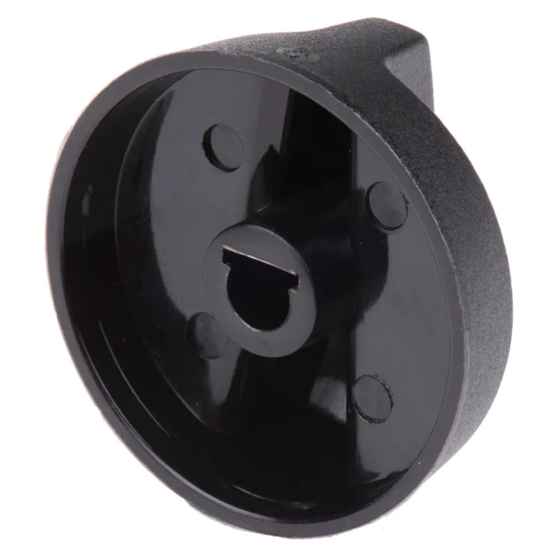 RS PRO Black Thermoplastic 1-Arm Clamping Knob 40 mm Diameter Unthreaded Hole 267-0875