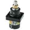 ITT Cannon Veam Powerlock IP67 Black Panel Mount 1P Straight Industrial Power Connector 400A 1kV NPS-2-BK-T4