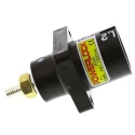 ITT Cannon Veam Powerlock IP67 Black Panel Mount 1P Straight Industrial Power Connector 400A 1kV NPS-2-BK-T4