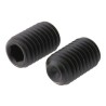 RS PRO Steel M10 x 16 mm Black Hexagon Socket Grub Screw Plain Cup DIN 916 281-704