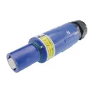 ITT Cannon Industrial Power Connector NLDFT-N-BL-L-S120-M40A, 1 Pole, 400A, 1kV, Cable Mount, IP65/IP67, Blue, Veam Powerlock