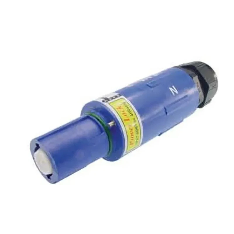 ITT Cannon Industrial Power Connector NLDFT-N-BL-L-S120-M40A, 1 Pole, 400A, 1kV, Cable Mount, IP65/IP67, Blue, Veam Powerlock