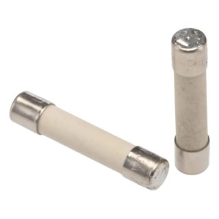 SIBA Ceramic Cartridge Fuse 6.3A Fast Acting 5 x 25 mm 250V AC GZ Series 70-010-04/6.3A