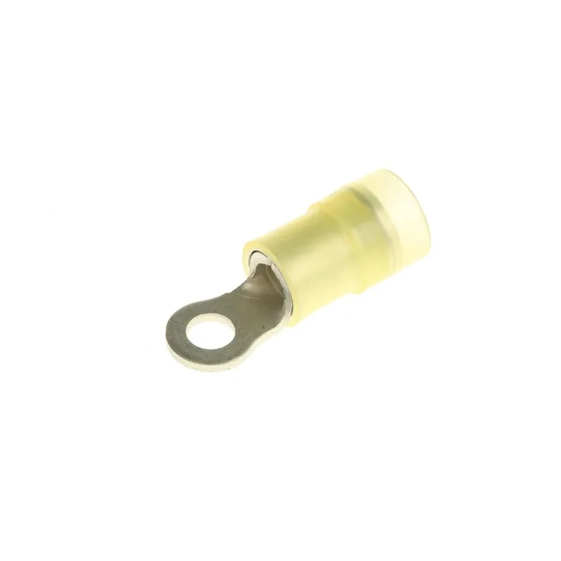 RS PRO Insulated Ring Terminal M3.5 Stud Size 12 AWG 10 AWG Wire Size Nylon Yellow 267-3919