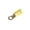 RS PRO Insulated Ring Terminal M3.5 Stud Size 12 AWG 10 AWG Wire Size Nylon Yellow 267-3919