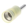 RS PRO Insulated Crimp Pin Connector, Yellow, 12 AWG to 10 AWG, 2.8 mm Pin Diameter, 14 mm Pin Length 267-4120