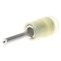 RS PRO Insulated Crimp Pin Connector, Yellow, 12 AWG to 10 AWG, 2.8 mm Pin Diameter, 14 mm Pin Length 267-4120