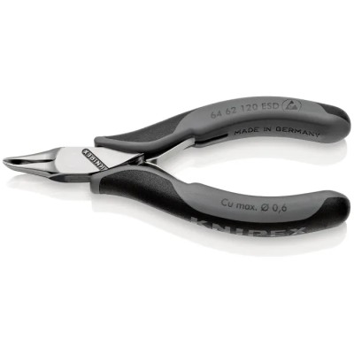 Knipex Small Bevel ESD Safe Oblique Cutter 11mm Jaw Width 120mm Length 64 62 120 ESD