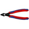 Knipex Super Knips® Electronic Short Bevel Side Cutter with Bi-Metal Handles, Steel Jaw, 125mm 78 81 125