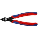 Knipex Super Knips® Electronic Short Bevel Side Cutter with Bi-Metal Handles, Steel Jaw, 125mm 78 81 125