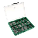 RS PRO Stainless Steel Slot Drive Machine Screw/Bolt Kit 3168 Piece 6mm-25mm Length 281-978