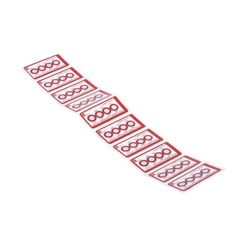 RS PRO Temperature Sensitive Label 127 °C to 143 °C 4 Levels 286-068