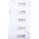 RS PRO Temperature Sensitive Label 71°C to 88°C 4 Levels 11mm x 4mm Circular Non-Reversible 10 Labels Per Pack 286-103