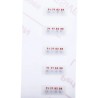 RS PRO Temperature Sensitive Label 71°C to 88°C 4 Levels 11mm x 4mm Circular Non-Reversible 10 Labels Per Pack 286-103
