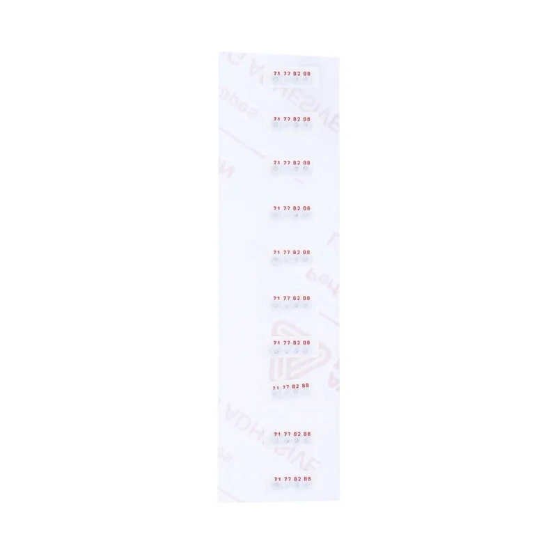 RS PRO Temperature Sensitive Label 71°C to 88°C 4 Levels 11mm x 4mm Circular Non-Reversible 10 Labels Per Pack 286-103