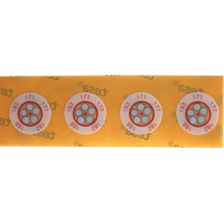 RS PRO Temperature Sensitive Label 171 °C to 193 °C 5 Levels 14mm Diameter 10 Labels 286-018
