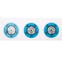 RS PRO Temperature Sensitive Label Circular 19mm x 40mm 5 Levels 40°C to 54°C 10 Labels 285-964