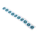 RS PRO Temperature Sensitive Label Circular 19mm x 40mm 5 Levels 40°C to 54°C 10 Labels 285-964