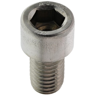 RS PRO Plain Stainless Steel Hex Socket Cap Screw M12 x 20 mm 304 A2 Stainless Steel DIN 912 288-941