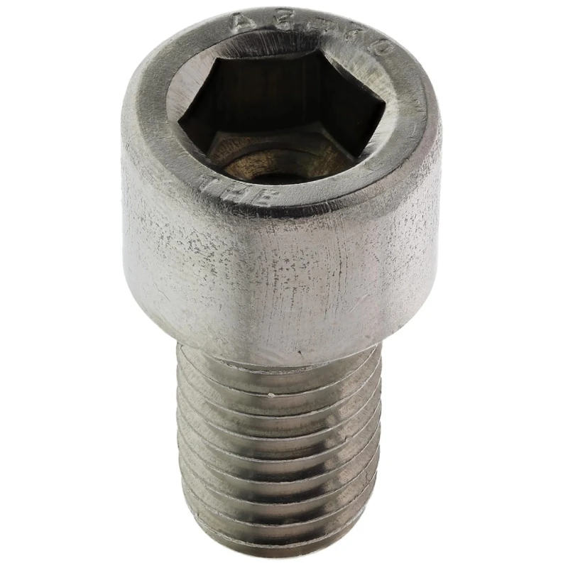 RS PRO Plain Stainless Steel Hex Socket Cap Screw M12 x 20 mm 304 A2 Stainless Steel DIN 912 288-941
