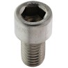 RS PRO Plain Stainless Steel Hex Socket Cap Screw M12 x 20 mm 304 A2 Stainless Steel DIN 912 288-941