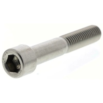 RS PRO Stainless Steel Hex Socket Cap Screw, M12 x 70 mm, Plain Finish, DIN 912, Grade A 288-991