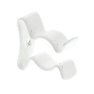 RS PRO 12.7 mm Nylon Stainless Steel Spring Clip 7.94 mm Height x 2.8 mm Fixing Hole Diameter Model 289-562