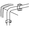 RS PRO Girder Conduit Clamp Steel Material 19mm to 26mm Diameter Maximum Load 45kg 291-133