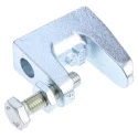 RS PRO Beam Clamp, Steel Construction, Maximum Load 54kg, Maximum Flange Thickness 23mm, Hole Diameter 13mm 291-127