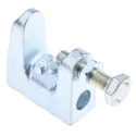 RS PRO Beam Clamp, Steel Construction, Maximum Load 54kg, Maximum Flange Thickness 23mm, Hole Diameter 13mm 291-127
