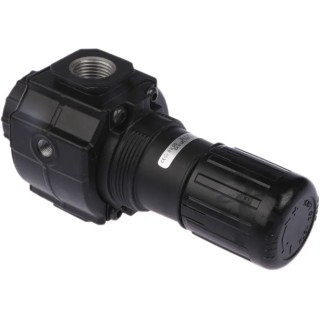 Norgren Pneumatic Regulator Series R74G, G 1/2 Outlet, 0.3 Bar Minimum Operating Pressure, 80°C Max Temperature R74G-4GK-RMN