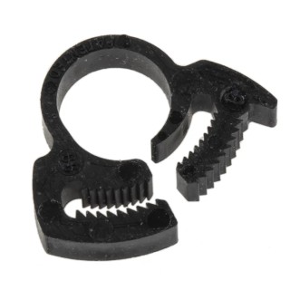 RS PRO Nylon Snap Hose Clip 1.5mm Width 9.2-10.8 mm Inside Diameter 291-600