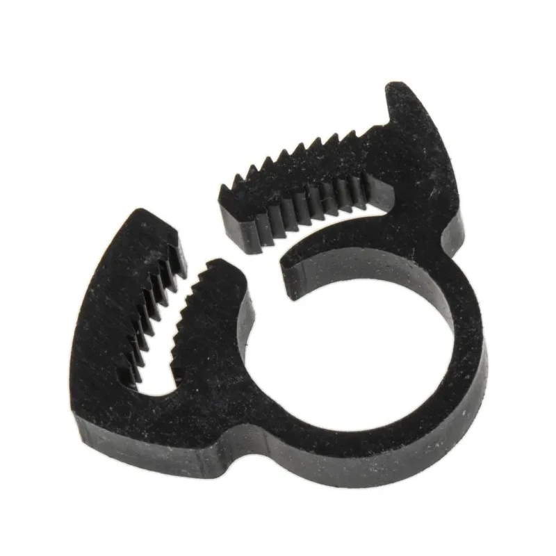 RS PRO Nylon Snap Hose Clip 1.5mm Width 9.2-10.8 mm Inside Diameter 291-600
