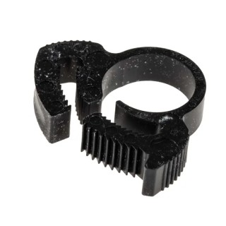 RS PRO Nylon Snap Hose Clip 5.8mm Width, 10.2-12.3mm Inside Diameter 291-616