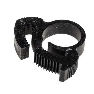 RS PRO Nylon Snap Hose Clip 5.8mm Width, 10.2-12.3mm Inside Diameter 291-616