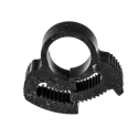 RS PRO Nylon Snap Hose Clip 5.8mm Width, 10.2-12.3mm Inside Diameter 291-616