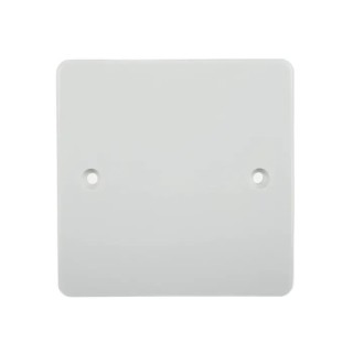 MK Electric White 1 Gang Blanking Plate Logic Plus K3827 WHI